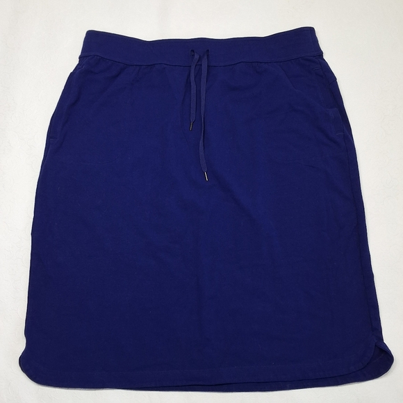 TEK GEAR Dresses & Skirts - Tek Gear Dry Tek Women's Blue Elastic Waist Drawstring Long Skirt Plus Size XXL